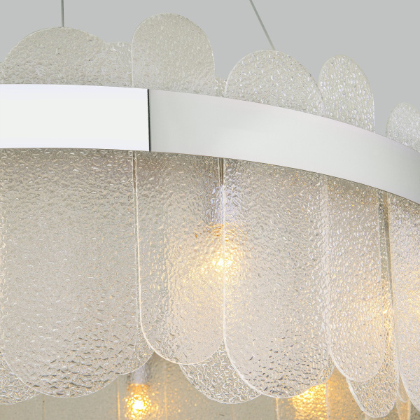 Подвесная люстра 10*E14 60Вт хром IP20 Conte (333/10 хром) Bogate's