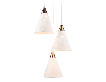 Светильник подвесной TR8433/3 WH/FGD белый/золото E27/3 max 40W D360*800 Ambrella Light