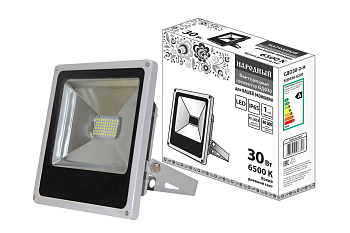 Прожектор светодиодный СДО30-2-Н 30 Вт, 6500 К, серый TDM