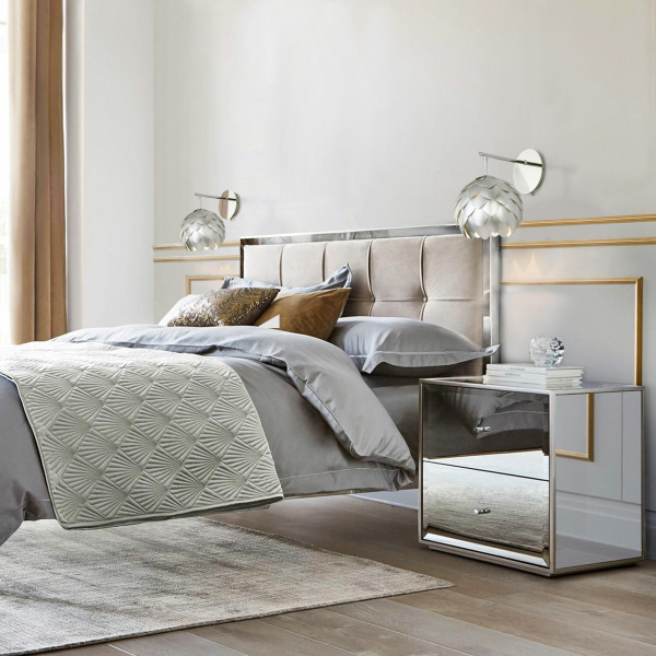 Настенный светильник 1*E27 60Вт хром IP20 Cedro (304 серебро / хром) Bogate's