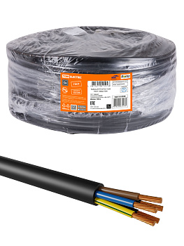Кабель КГТП-ХЛ 5х1-0,66 ГОСТ (100м) TDM