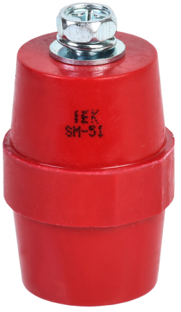 Изолятор SM51 (М8) силовой с болтом IEK