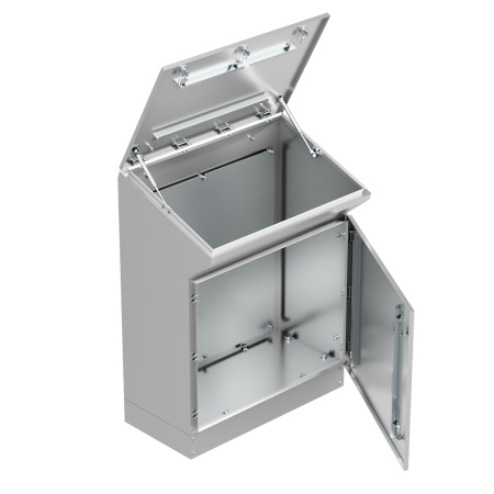 Пульт управления напольный "Inox" AISI304 TP8 IP55 (960х800х400) EKF