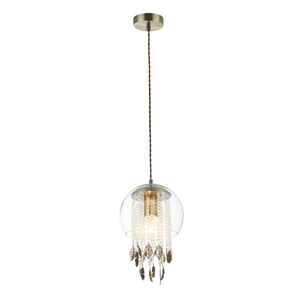 Подвесной светильник 1*E27 60Вт Бронза IP20 Equorin MOD197-PL-01-G Maytoni