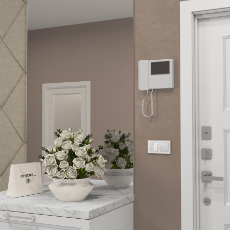 Hammer Механизм выключателя СУ 1 кл. проходной с подсветкой 10А Белый IP20 Werkel