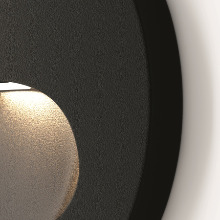 Подсветка для лестниц 3Вт 3000К Черный IP54 Bil O015SL-L3B3K Outdoor Maytoni