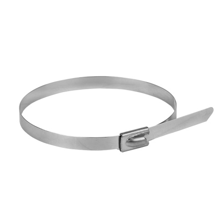 Хомут AISI 304 из нержавеющей стали, 4,6x200 (10 шт) FlexLock PROxima EKF