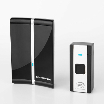 Звонок беспроводной 36M черный IP44 (a044640) Elektrostandard