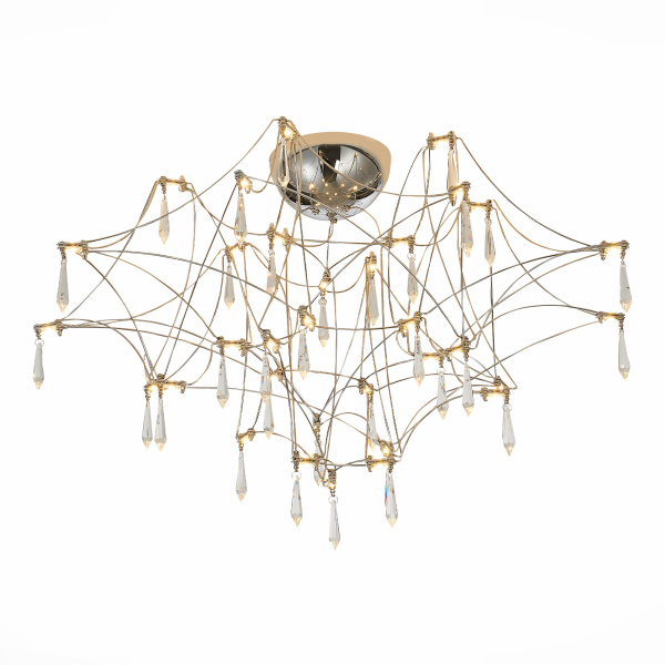 Люстра потолочная Хром, Прозрачный LED 78*0,45Вт 3000К SL797.102.78 ST LUCE