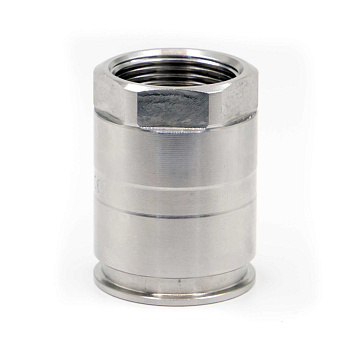 Муфта труба-коробка д.25мм, IP66/IP67, М25х1,5, внутренняя резьба, нержавеющая сталь AISI 303 DKC
