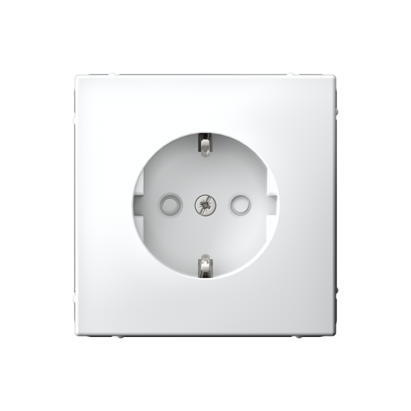 ARTGALLERY РОЗЕТКА с заземлением со шторками, 16А, механизм, БЕЛЫЙ Systeme Electric