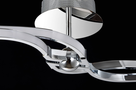 Потолочный светильник 17,4Вт 3000K Хром IP20 Wave MOD550-02-N Maytoni