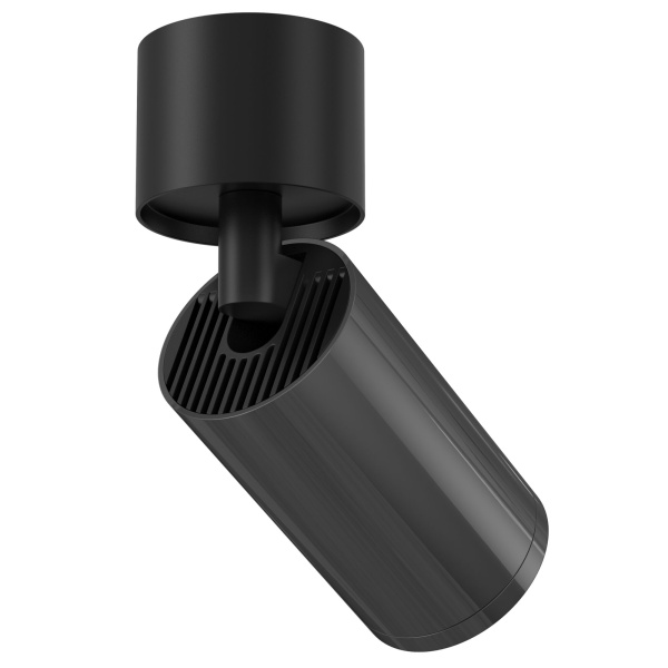 Потолочный светильник 1*GU10 10Вт Черный и Графит IP20 FOCUS S C050CL-1BGF Technical