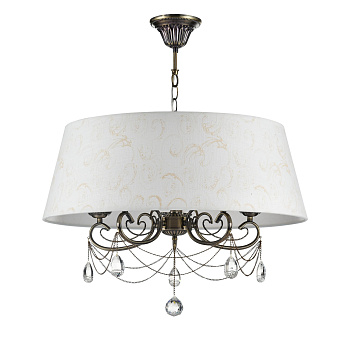 Люстра 5*E14 40Вт Бронза IP20 Brossard FR2904-PL-05C-BZ Freya