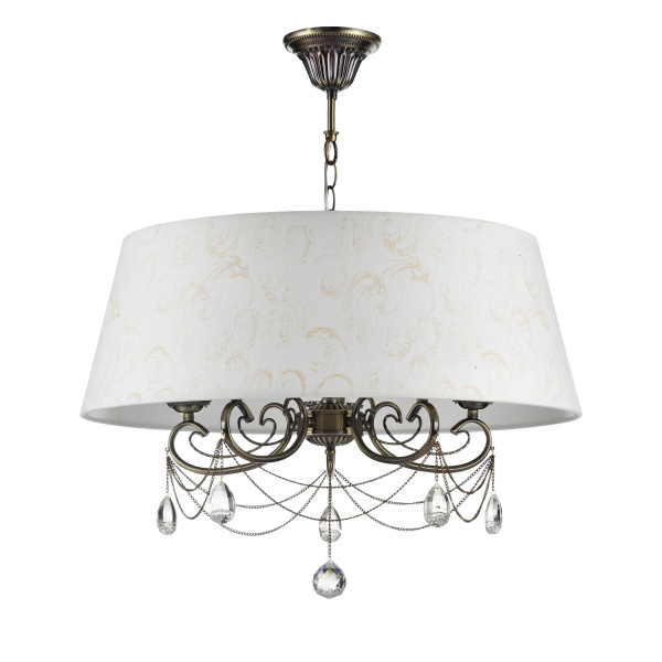 Люстра 5*E14 40Вт Бронза IP20 Brossard FR2904-PL-05C-BZ Freya