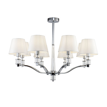 Люстра 8*E14 40Вт Хром IP20 Clarissa FR5020PL-08CH Freya