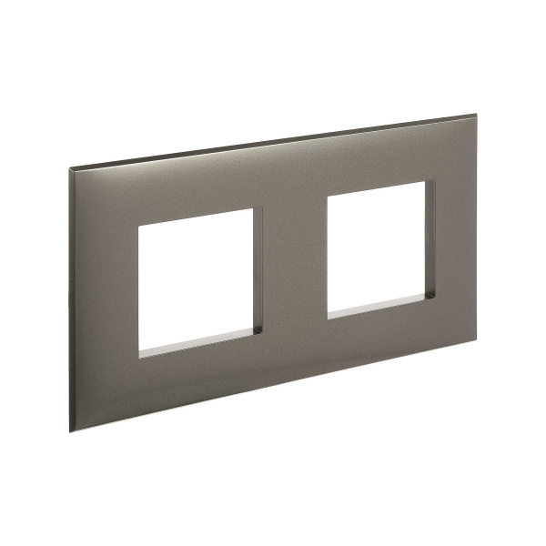 Рамка "Avanti", "Серый жемчуг", 2 поста (4 мод.) DKC