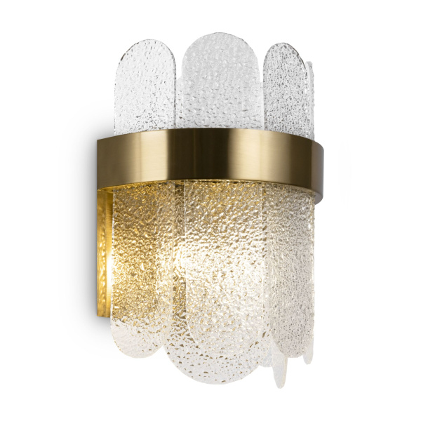 Настенный светильник (бра) 2*G9 35Вт Латунь IP20 Deserto FR5141WL-02BS Freya