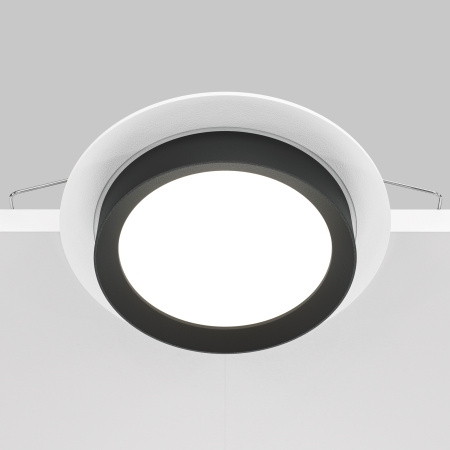 Встраиваемый светильник 1*GX53 15Вт Бело-черный IP20 Downlight DL086-GX53-RD-WB Technical Maytoni