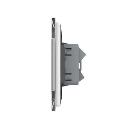 Розетка электрическая универсальная 16А 1 пост, цвет белый Livolo