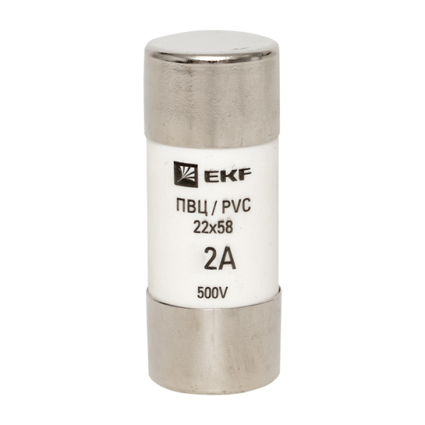 Плавкая вставка цилиндрическая ПВЦ (22х58) 2А PROxima EKF