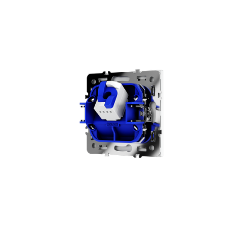 Розетка компьютерная встраиваемая Voltum S70 RJ45 КАТ.6, (белый матовый)