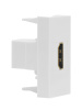 Donel Розетка HDMI, 1мод., бел. (22.5х45мм)