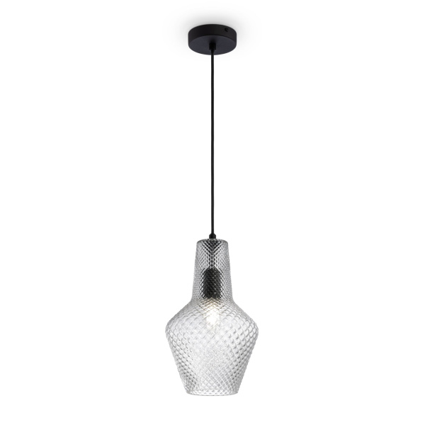 Подвесной светильник 1*E27 40Вт Черный IP20 Tommy P040PL-01B Maytoni