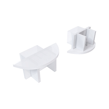 3-08-11/12 комплект заглушек к ал.профилю 08-11/12, 10 шт APEYRON