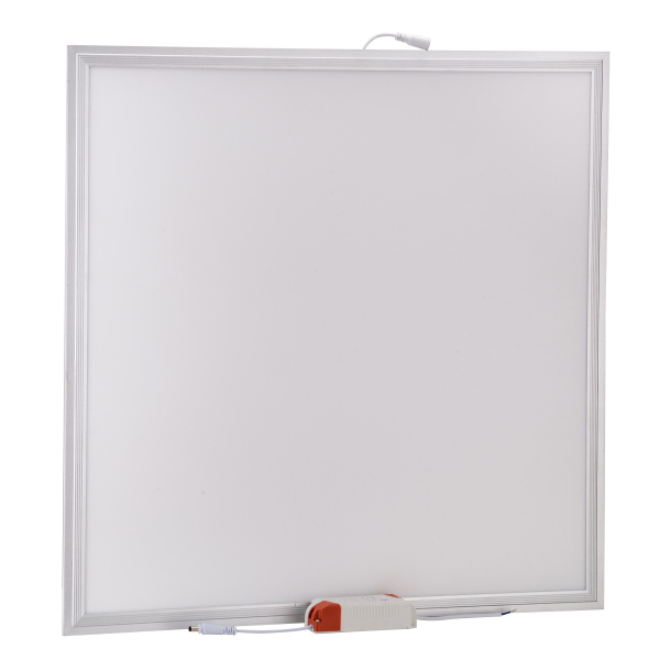 Светильник светодиодный тонкий ЛУО-4007-L 36Вт 4000К IP40 серебро без драйвера 595х595 Basic EKF