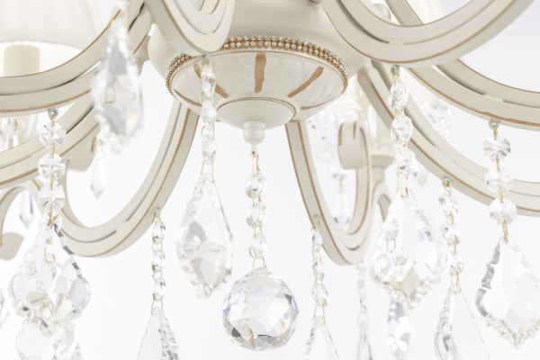 Люстра 8*E14 40Вт Кремовый с Золотом IP20 Triumph ARM288-08-G Maytoni