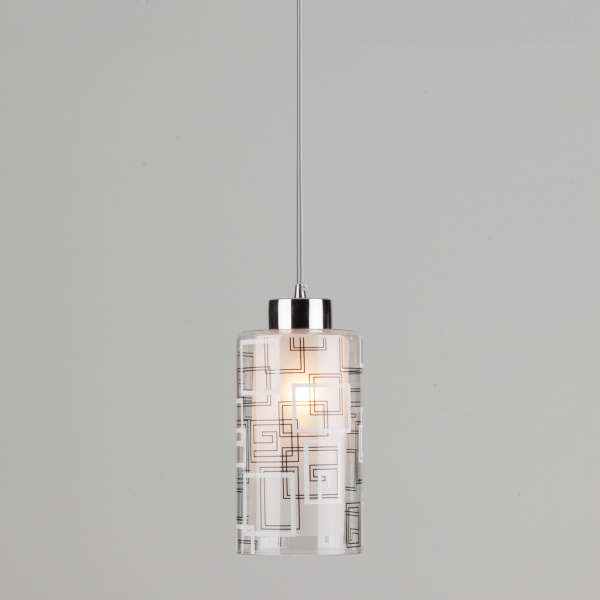 Подвесной светильник 1*E27 60Вт хром IP20 (50002/1 хром) Eurosvet