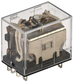 Реле промежуточное РЭК77/4(LY4) с индикацией 10А 24В DC IEK