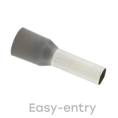 Наконечник штыревой втулочный изолированный НШвИ 4,0-9 (50шт) PROxima EKF