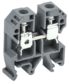 Клемма винтовая КВИ-10мм2 серая IEK