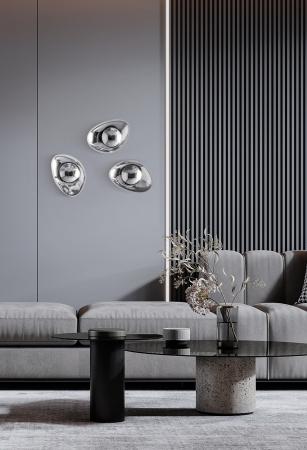 Настенный светильник (бра) 1*E14 40Вт Черный IP20 Mabell MOD306WL-01CH Maytoni