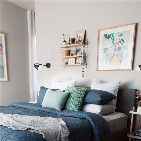 Настенный светодиодный светильник с гибким корпусом LED 7Вт 4200К черный IP20 Molly (a043982) Elektrostandard