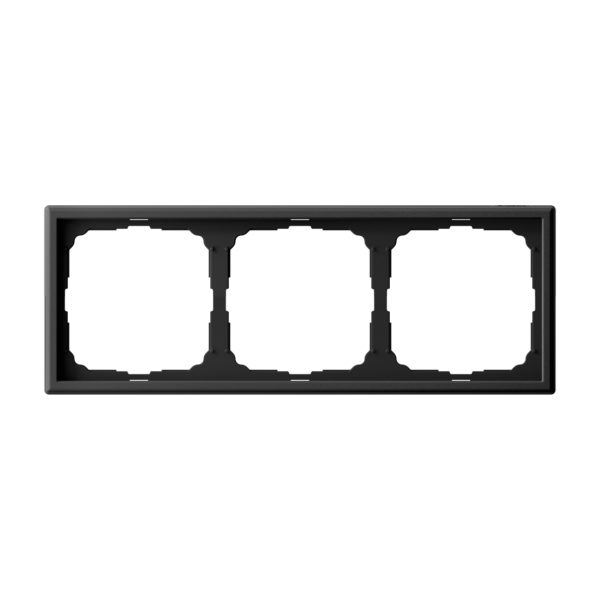 ARTGALLERY 3-постовая РАМКА, универсальная, КАРБОН Systeme Electric