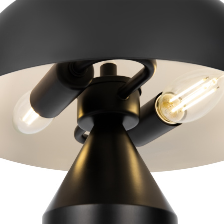 Настольный светильник 2*E14 60Вт Матовый Черный IP20 Eleon FR5218TL-02B1 Freya