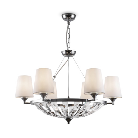 Подвесной светильник 6*E14 40Вт Хром IP20 Pantheon H021PL-06CH Maytoni
