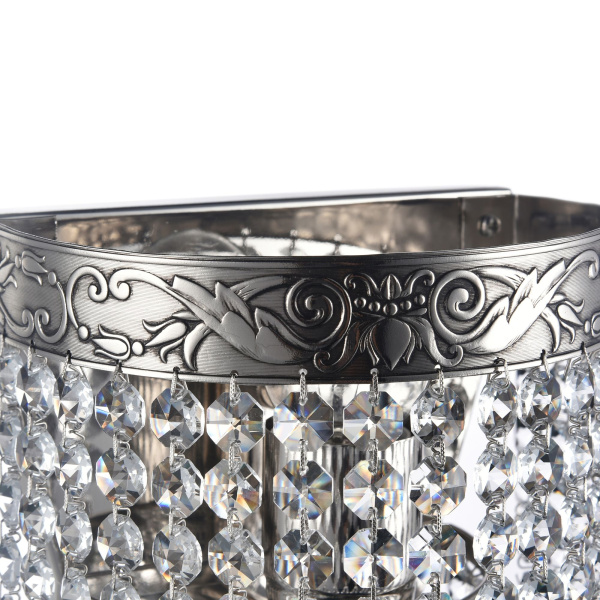 Бра 1*E27 60Вт Никель Антик IP20 Palace DIA890-WL-01-N Maytoni