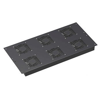 Потолочный модуль 6 вентилятора для крыши 800 RAL9005 DKC