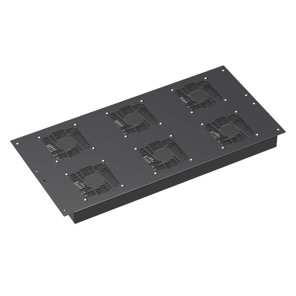 Потолочный модуль 6 вентилятора для крыши 800 RAL9005 DKC