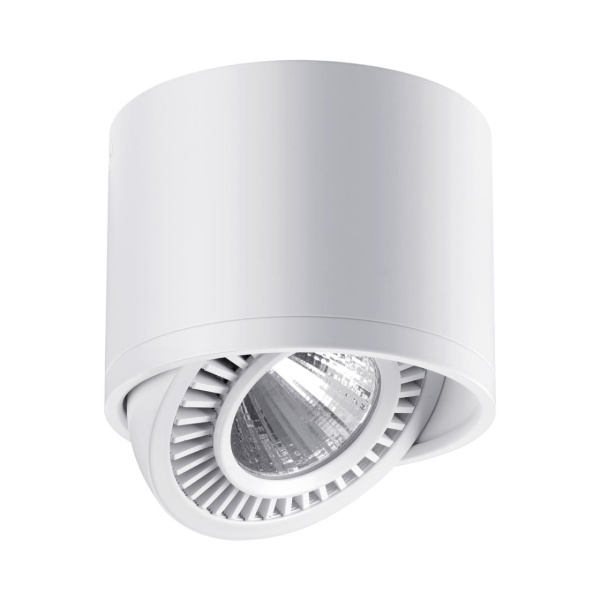 Св-к накл.св/д IP20 LED 18W 1600Лм 4000K 220V GESSO белый NOVOTECH