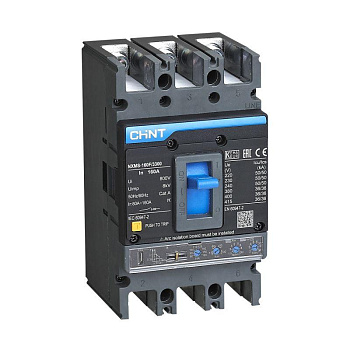 Выключатель автоматический ВА NXMS-160F/3П 100А 36кА с электронным расцепителем CHINT