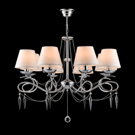 Люстра 8*E14 40Вт Хром IP20 Haley FR2909-PL-08-CH Freya
