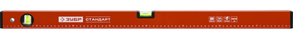 Уровень "СТАНДАРТ" коробчатый, 2 противоударные ампулы, 80см ЗУБР