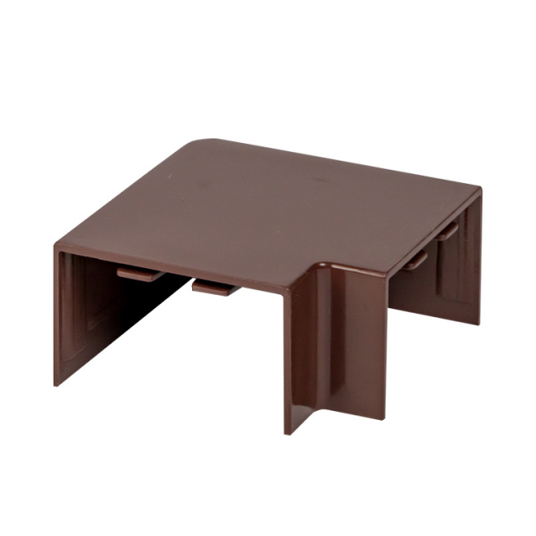 Поворот 90 гр, (40х25) (4 шт) темное дерево EKF-Plast