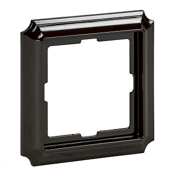 MERTEN Antique Рамка горизонт/вертик 1 мест . коричневый IP20 Schneider Electric