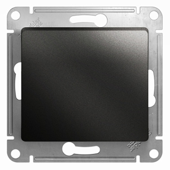 GLOSSA  Механизм выключателя СУ 1 кл 10А антрацит IP20 Schneider Electric